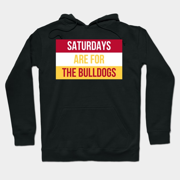 Saturdays are for the Bulldogs FSU - Larger print Hoodie by opptop